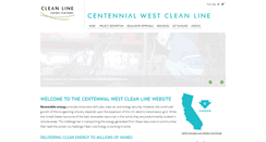 Desktop Screenshot of centennialwestcleanline.com